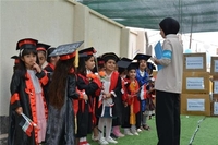 مركز التعليم لمرحلة الطفولة المبكرة الذي تم بناؤه بتمويل دايو في العراق يخرج الدفعة الأولى من الدارسين