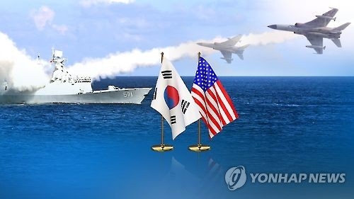 An image of South Korea-U.S. alliance and U.S. strategic assets in a file photo. (Yonhap)