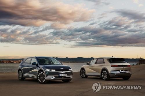 This file photo, provided by Hyundai Motor Co. on July 31, 2022, shows its IONIQ 5. (PHOTO NOT FOR SALE) (Yonhap)