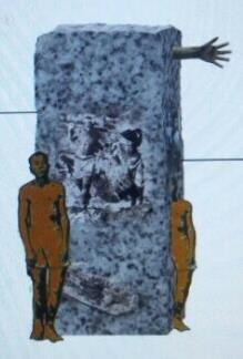 対日抗争期強制動員被害者連合会がソウルの日本大使館前に設置を計画する労働者像の原案（同会提供）＝（聯合ニュース）