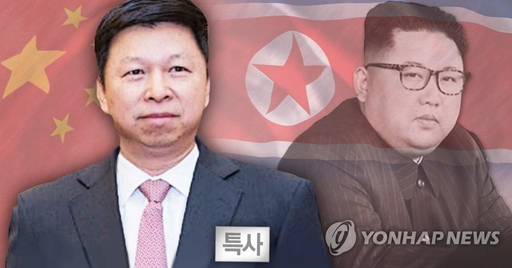 中国特使の宋濤氏（左）への北朝鮮の対応が注目される（イメージ）＝（聯合ニュース）