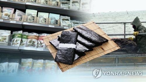 韓国のりは今年、１０９カ国・地域に輸出された＝（聯合ニュース）