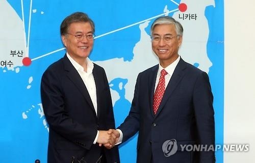 주한 中대사 "한중 정상, 전승절 행사서 北비핵화 논의" - 2