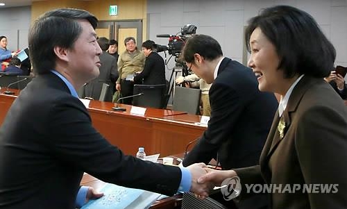 野 안철수-박영선-김부겸 트리오, 대구서 '3각 공조' - 2