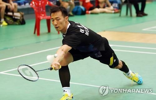 -미국배드민턴- '베테랑' 이현일, 남자단식 우승 스매싱 - 2