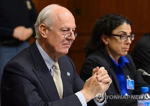 시리아 평화회담 공식 개시…유엔 특사 "주요국 휴전 논의해야"(종합) - 2