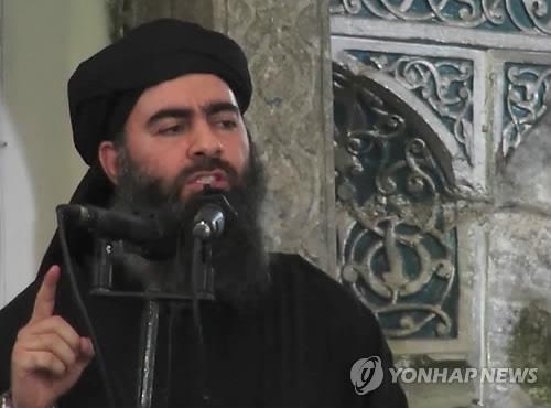 "IS 지도자 알바그다디 모습 1년 반 만에 공개돼" - 4