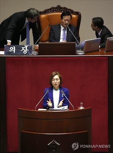 '필리버스터' 4명 발언 27시간…은수미 618분 최장기록(종합2보) - 3