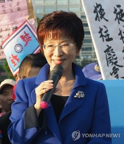 대만 국민당 사상 첫 여성주석 훙슈주…'구원투수' 투입(종합) - 2