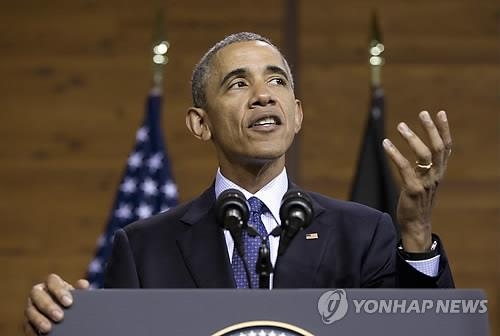 오바마 "미군 무기로 북한 파괴 가능하지만 우방 한국 고려해야" - 2