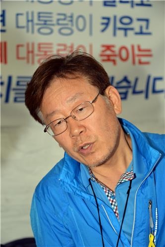 9일째 단식 이재명 "근본대책 나올 때까지 농성 계속" - 2