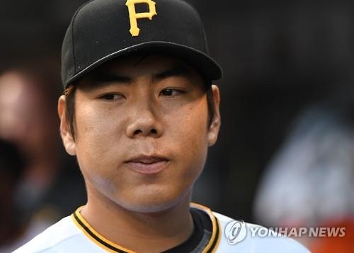 강정호, 대타로 출전해 삼진…타율 0.232 - 2