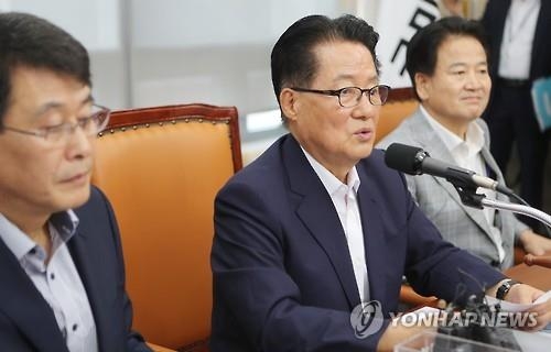 박지원 "이정현, 靑오찬에서 사드철회·우병우 해임 건의해야" - 2