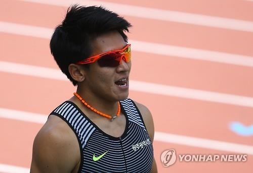 -올림픽-<육상> 김국영, 남자 100m 예선 탈락…10초37 - 2