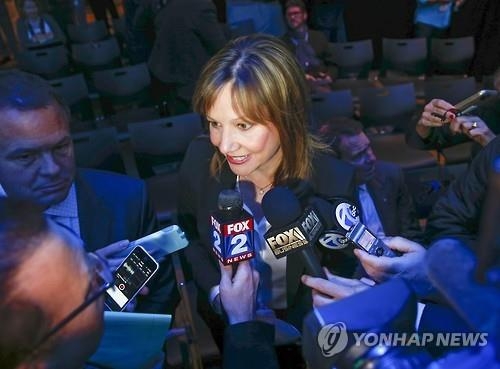 'GM 첫 여성 CEO' 메리 바라 이달 말 한국 온다 - 2