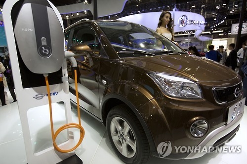 중국 최대 차량호출업체 전기차 보유 확대