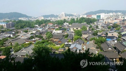 전주 한옥마을 전경