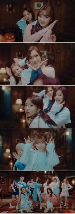 트와이스 '티티' 뮤직비디오 캡처.