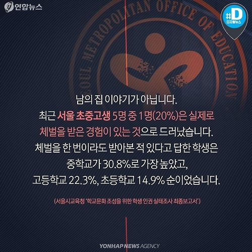 <카드뉴스> 도 넘은 교육현장 폭력 행위 - 5