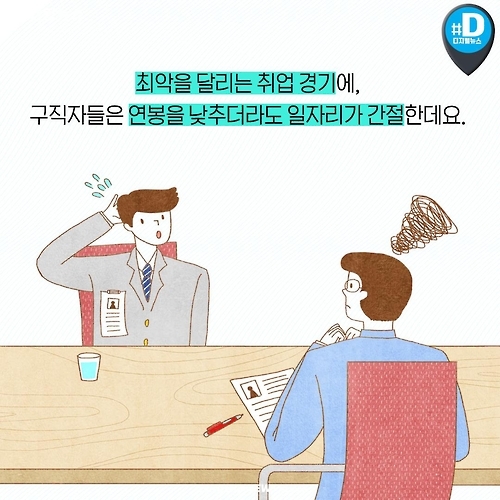 <카드뉴스> 눈높이 낮춰도 일자리가 없네요 - 5