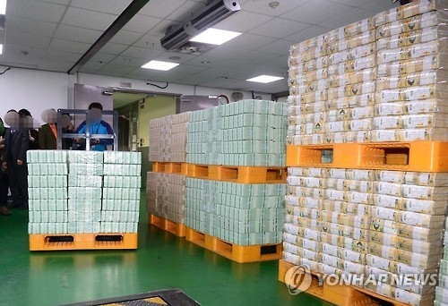 한국은행 설 자금 방출 [자료사진]