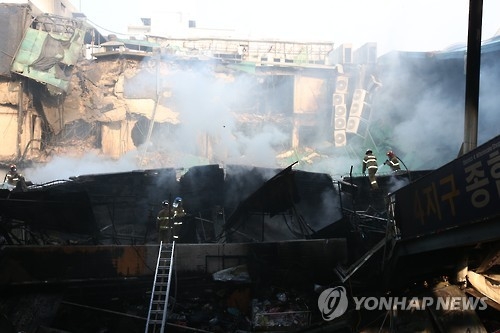 폐허된 서문시장 4지구