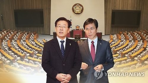 이재명·안희정, 文대세론 공격·'대연정' 충돌…불붙는 2위싸움 - 2