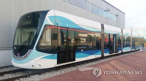 현대로템이 개발한 트램