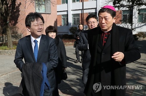 대주교 만난 유승민