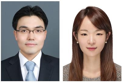 KAIST 나노과학기술대학원 윤동기 교수(왼쪽)와 논문 제1 저자 김한임 박사