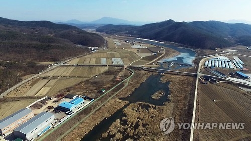 대구통합공항 이전후보지 군위 우보면