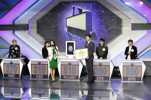 언어지능 SW '엑소브레인' 퀴즈프로그램 출연 모습