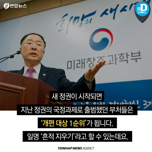 [카드뉴스] 정부 조직의 변신은 '유죄'? - 5