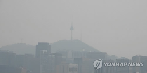 청명에도 미세먼지 '나쁨'