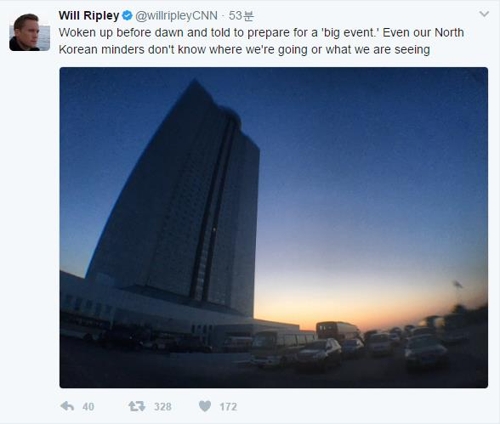 CNN 윌 리플리 기자 트위터