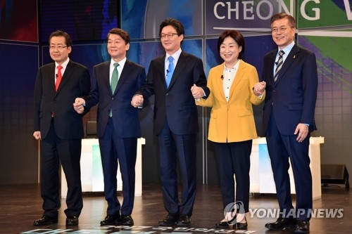 "다음정부로 미뤄야", "국민생명 지켜야" 사드놓고 격돌…TV토론 - 1