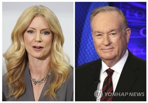 폭스뉴스 전 기고인 월시, 오라일리(오른쪽) 성추문 관련 독립적 조사 요구