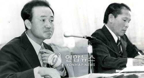 20일 별세한 장덕진 전 농수산부 장관(왼쪽)