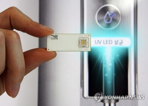 LG이노텍 '코크 살균' UV LED모듈 자료사진