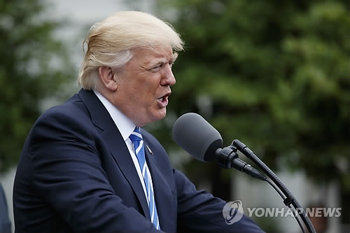 도널드 트럼프 미국 대통령