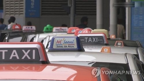 서울 택시 (연합뉴스 자료 사진)