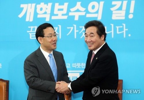 이총리 "야당 섬길 것", 野지도부 "책임총리 돼달라"(종합) - 2