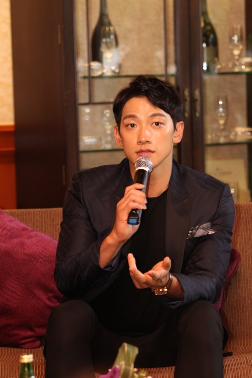 예비아빠 비 "더할나위 없이 좋다"