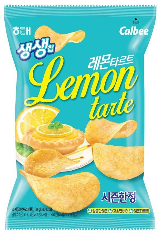 해태제과 '생생칩 레몬타르트'