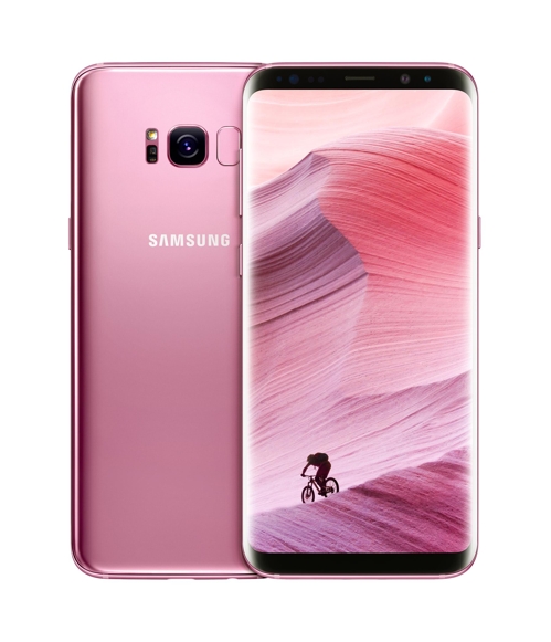 갤럭시S8+ 로즈 핑크