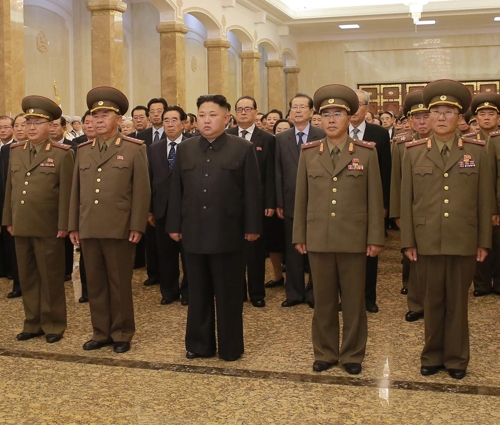 북한 김정은, '미사일 4인방' 내세우기