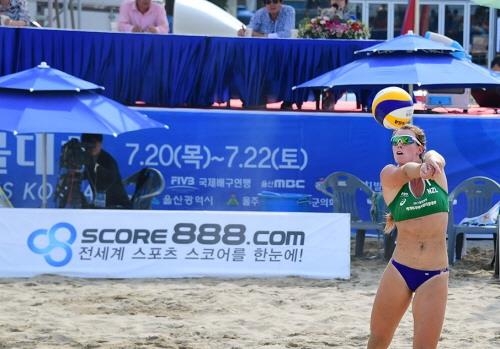 스코어888, 대구시 국제비치발리볼대회 공식스폰서 참여 - 1