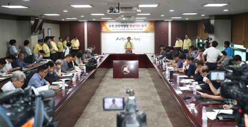 채인석 화성시장 "수원전투비행장 이전반대"