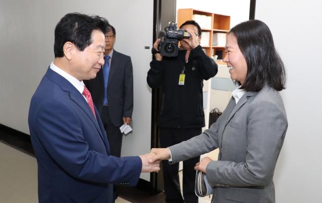 창원광역시 법률안 통과 협조 요청합니다