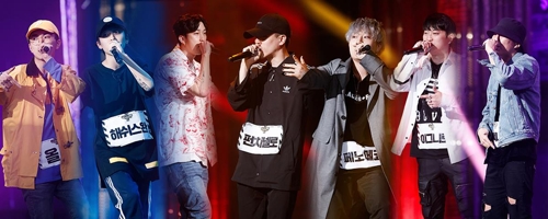 '쇼미더머니6', 탈락한 일곱 래퍼의 스페셜 무대 방송 - 1